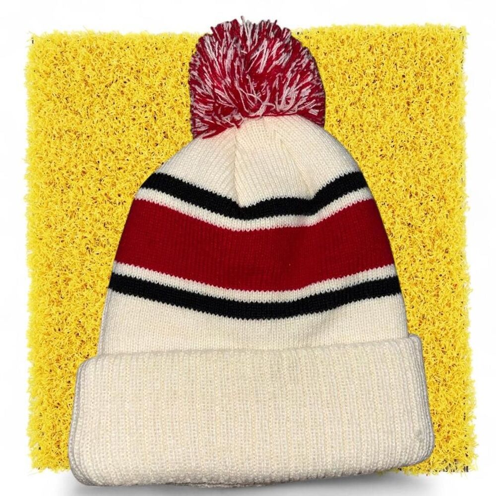 Indy Fuel striped beanie with pom pom #Indy #winterwear - Picture 2 of 3